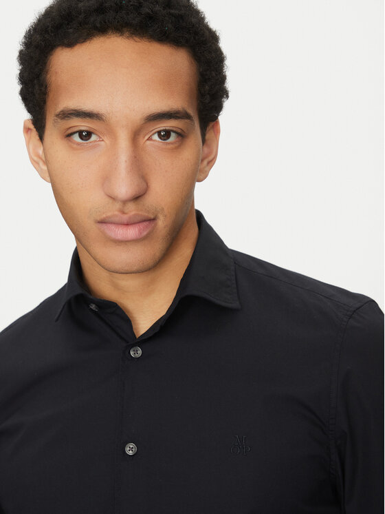 Marc O'Polo Marc O'Polo Koszula 520 72074 2256 Czarny Regular Fit