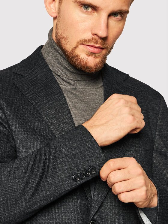 Oscar Jacobson Oscar Jacobson Giacca da abito Ferry 3172 5274116 Grigio Slim Fit