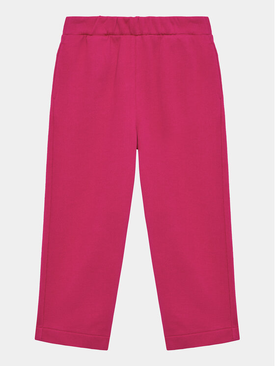 United Colors Of Benetton Teplákové nohavice 3J68CF03Z Ružová Straight Fit