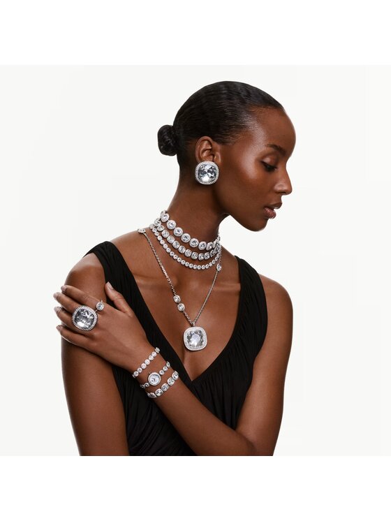 Swarovski Swarovski Bransoletka Una Angelic 5751558 Srebrny