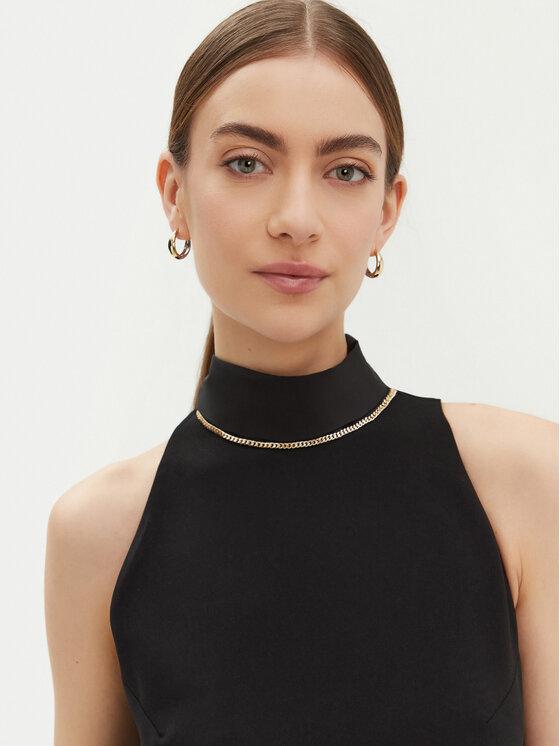 Imperial Imperial Kokteilinė suknelė ADPXIKP Juoda Regular Fit