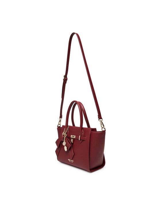 Nine West Nine West Ročna torba CEO-Chelsea-Charm-II-LX10185 Bordo rdeča