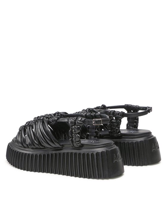 AGL AGL Σανδάλια Alice Flatform D642072PQKE1581013 Μαύρο