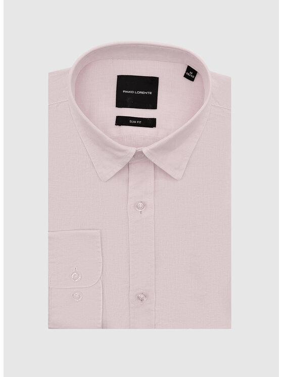 Pako Lorente Pako Lorente Koszula P26SN-1X-023 Różowy Slim Fit