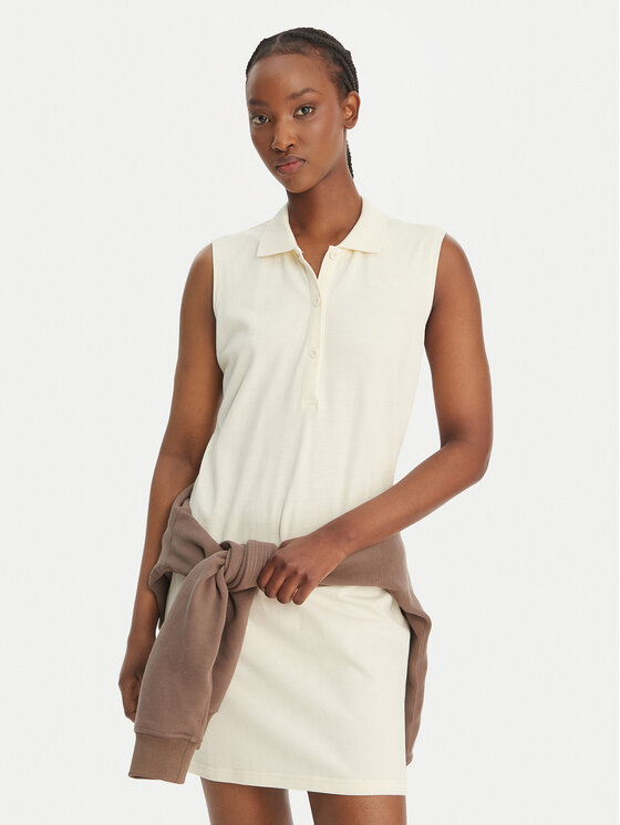 Kappa Rochie de zi Ivanka 332D7MW Écru Regular Fit