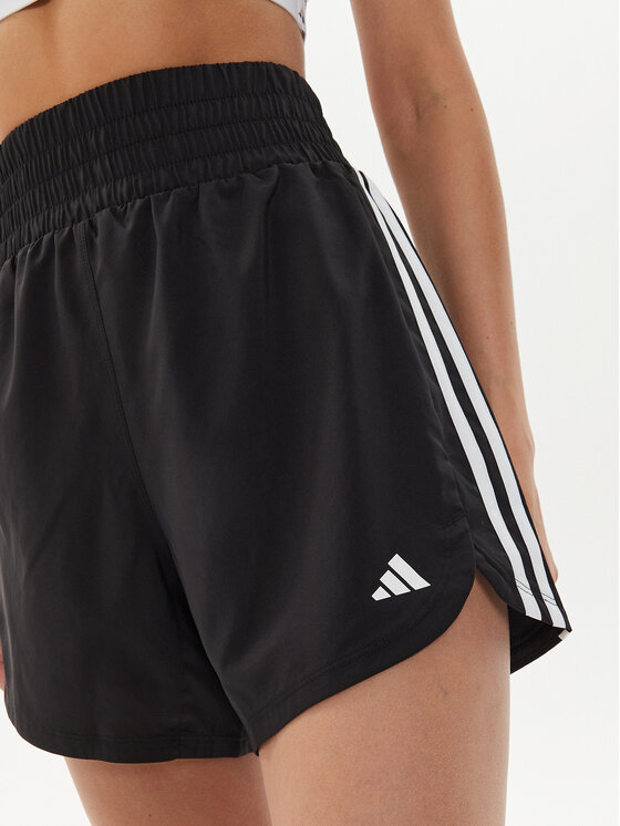 adidas adidas Szorty sportowe Pacer Training 3-Stripes IT7760 Czarny Regular Fit