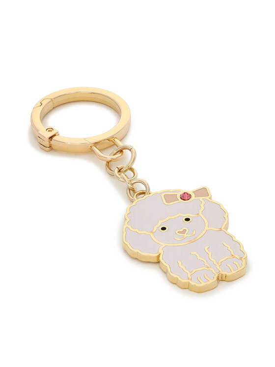 Portachiavi Key Ring Poodle NF1149 A0001 Oro