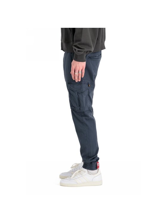 Alpha Industries Alpha Industries Jogger nohavice AI.116202-697-S Tmavomodrá Slim Tapered Fit