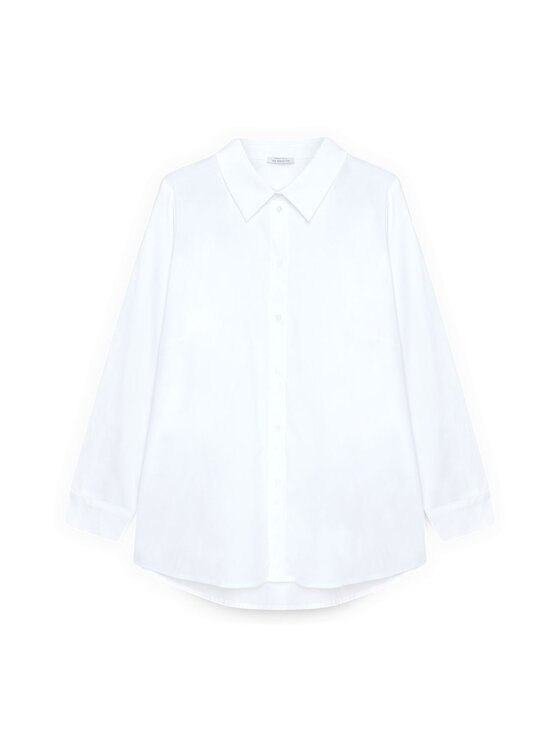Fiorella Rubino Fiorella Rubino Koszula 5027T001431N011 Biały A-Line Fit
