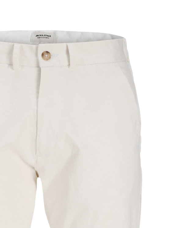 Jack & Jones Jack & Jones Chinos kelnes Kane 12268490 Écru Relaxed Fit