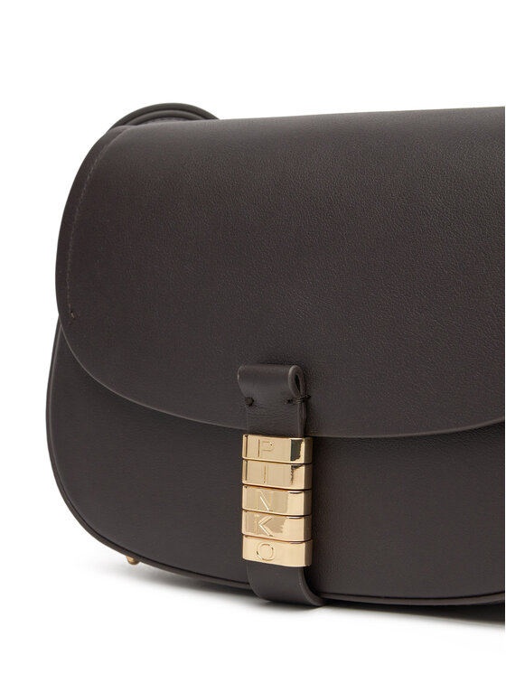 PINKO PINKO Ročna torba Saddle Mini PE PLTT 103831 A270 Rjava