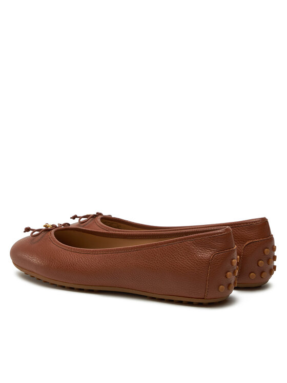 LAUREN RALPH LAUREN Lauren Ralph Lauren Baleriny 802942766002 Brązowy