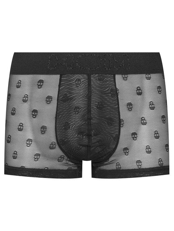 HOM HOM Boxerky Dark 402979 Černá