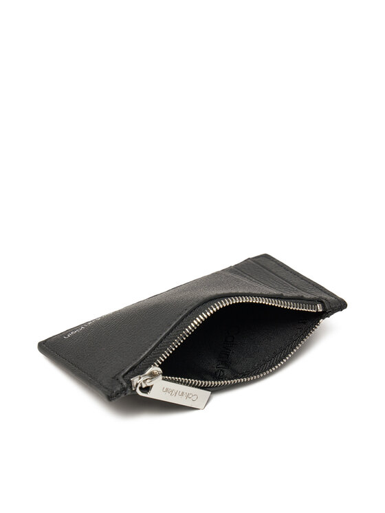 Calvin Klein Calvin Klein Kreditinių kortelių dėklas Warmth N/S Cardholder 6cc K50K512704 Juoda
