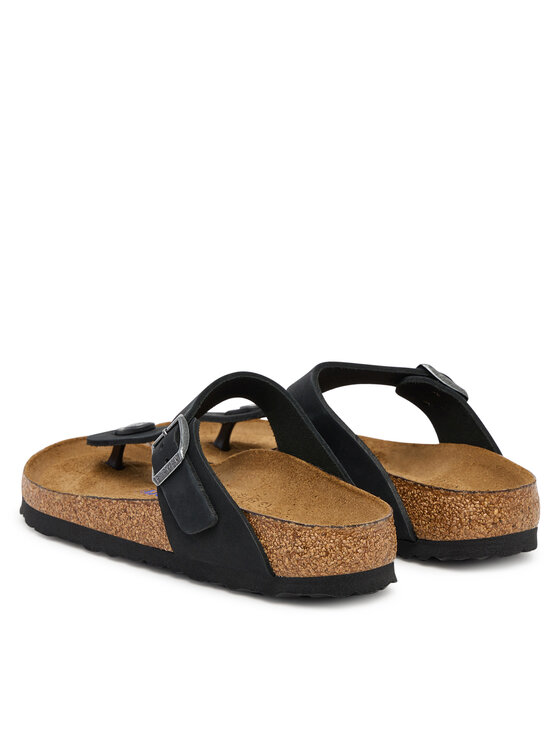 Birkenstock Birkenstock Žabky Gizeh SFB LENB 1019015 Čierna
