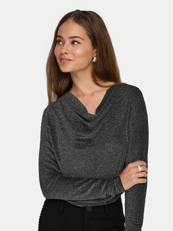 ONLY ONLY Blúz Rich 15360265 Szürke Regular Fit