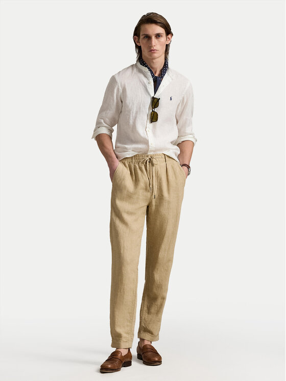 Polo Ralph Lauren Polo Ralph Lauren Cămașă 710968925006 Alb Slim Fit