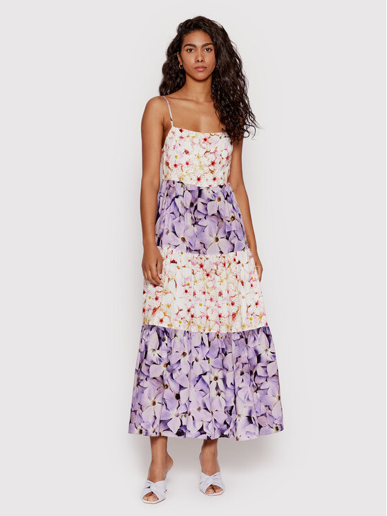 Desigual Desigual Suvekleit Estrella 22SWVW26 Lilla Regular Fit