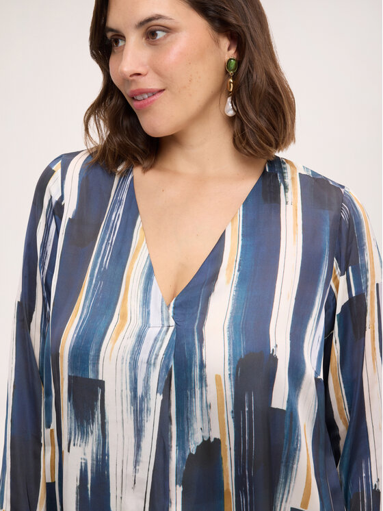 Fiorella Rubino Fiorella Rubino Blusa 2642T002549N0Z4 Blu Over Fit