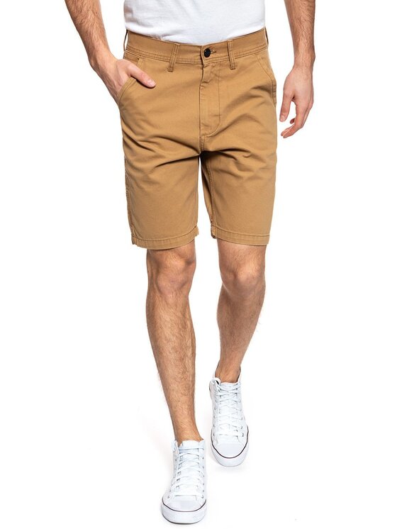 Lee Lee Pantaloncini di tessuto CARPENTER SHORT Marrone Regular Fit