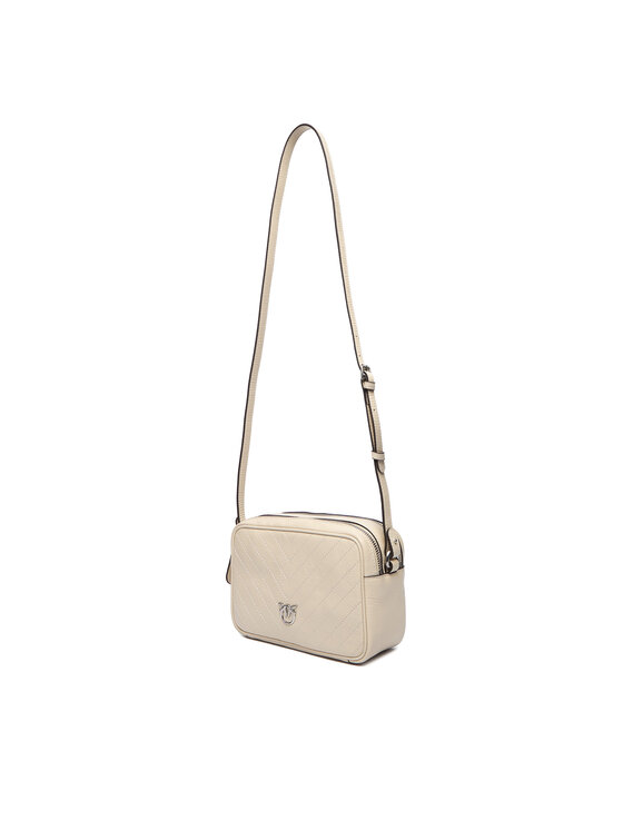 PINKO PINKO Kabelka Carrie Camera Bag Classic Al 25-26 PLTT 104336 A2JC Écru