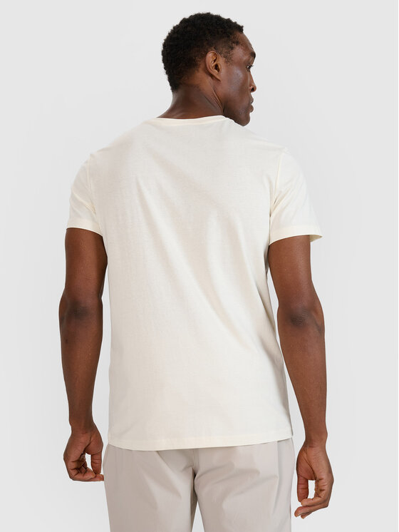 4F 4F T-shirt A NEW ROAD AHEAD Bianco Regular Fit
