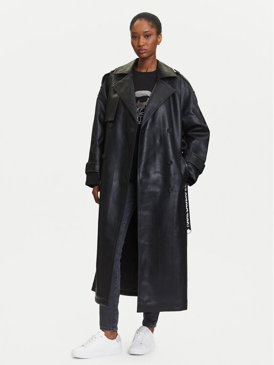 Karl Lagerfeld Jeans Karl Lagerfeld Jeans Kevad-sügis mantel A3W15047 Must Relaxed Fit