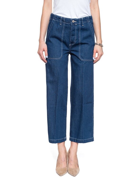 Wrangler Wrangler Jeansy CARPENTER PANT Niebieski Loose Fit