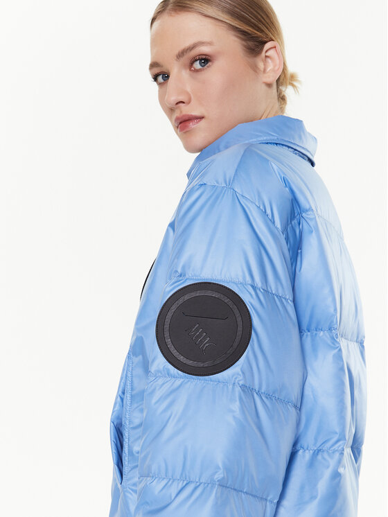 MMC Studio MMC Studio Puhovka Biker Modra Relaxed Fit