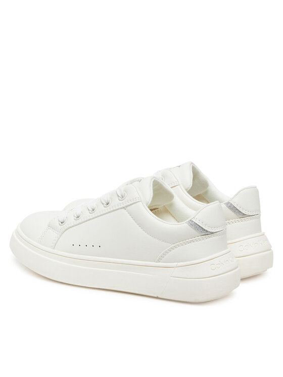 Calvin Klein Jeans Calvin Klein Jeans Laisvalaikio batai Low Cut Lace-Up V3A9-82023-1439A M Balta
