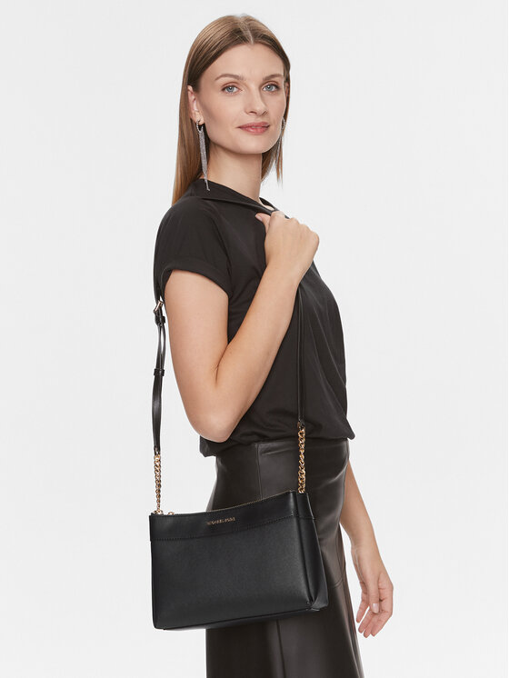 MICHAEL Michael Kors MICHAEL Michael Kors Torbica Lori 30F3G6LL1L Crna