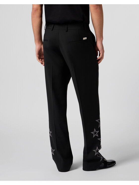 PHILIPP PLEIN PHILIPP PLEIN Pantaloni di tessuto 29062 Nero Regular Fit