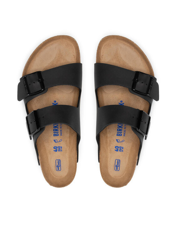 Birkenstock Birkenstock Nazouváky Arizona Birko-Flor 551251 Černá