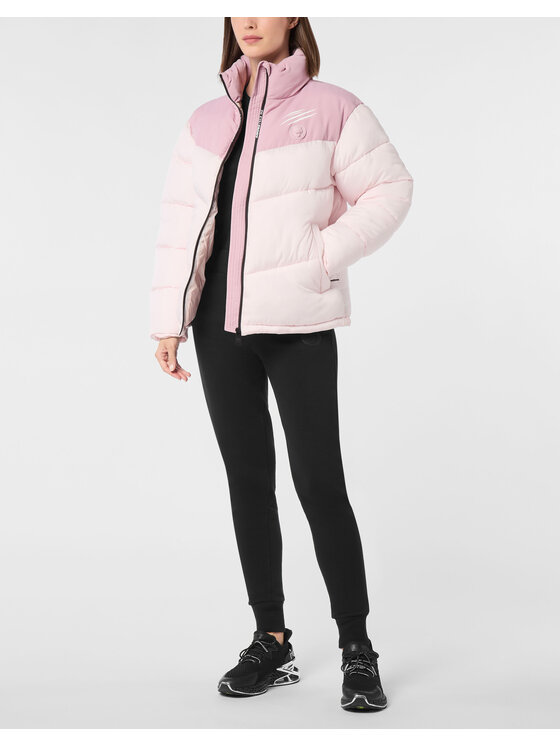 Plein Sport Plein Sport Giubbotto piumino 23983 Rosa Regular Fit