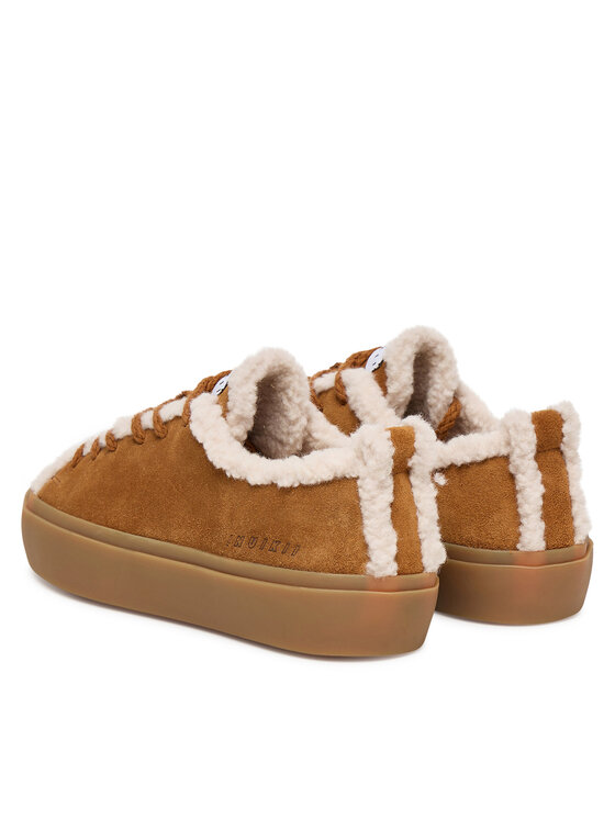 Inuikii Inuikii Superge Shearling Low 1001.001.0242 Rjava