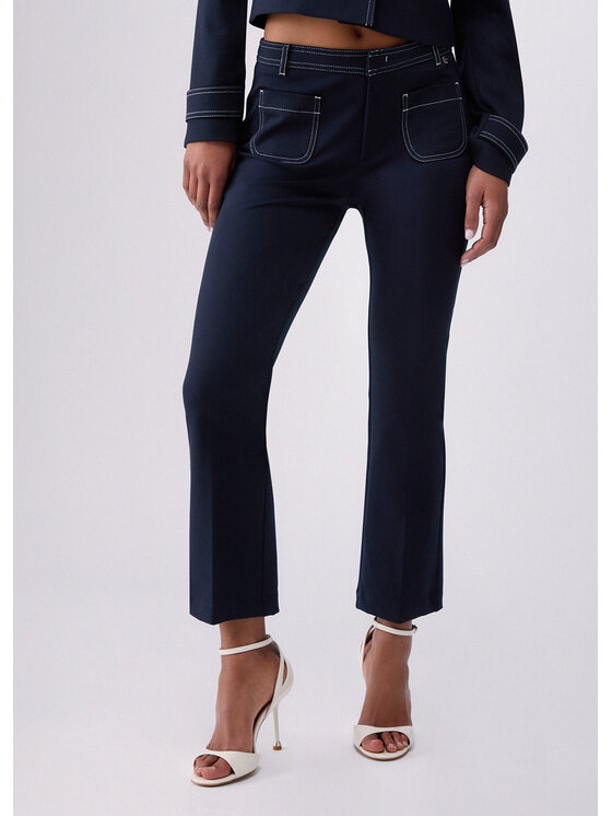 Liu Jo Liu Jo Pantalone da abito WA6117J918993924 Azzurro chiaro Regular Fit