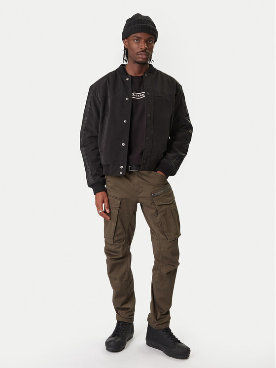 G-Star Raw G-Star Raw Kalhoty z materiálu Rovic D02190-5126 Khaki Regular Fit