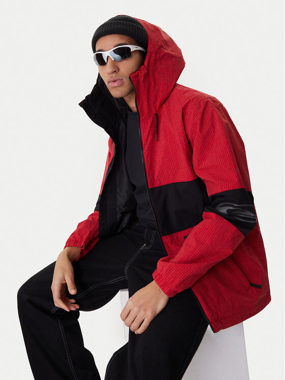 Quiksilver Quiksilver Μπουφάν για snowboard Hight In The Hood JK EQYTJ03517 Κόκκινο Relaxed Fit