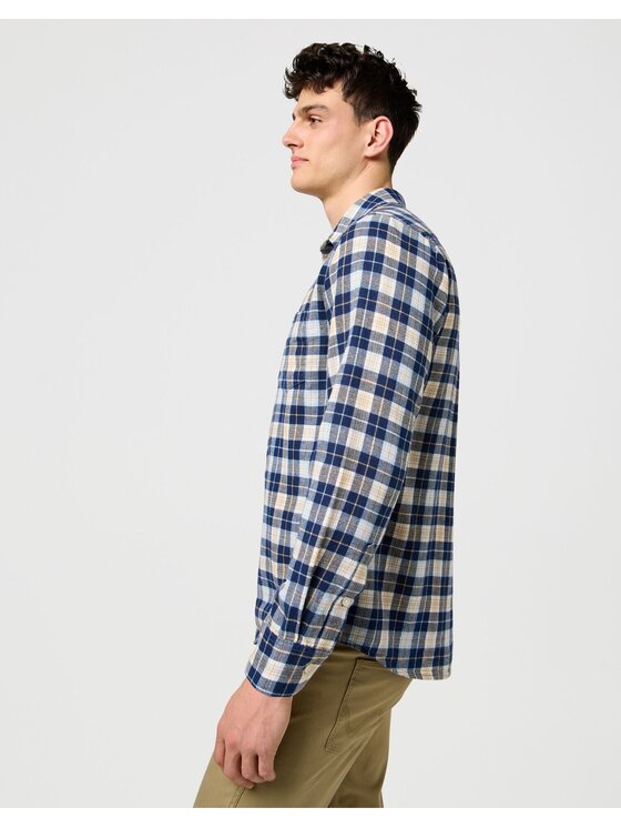 Wrangler Wrangler Camicia 1 PKT SHIRT Multicolore Regular Fit