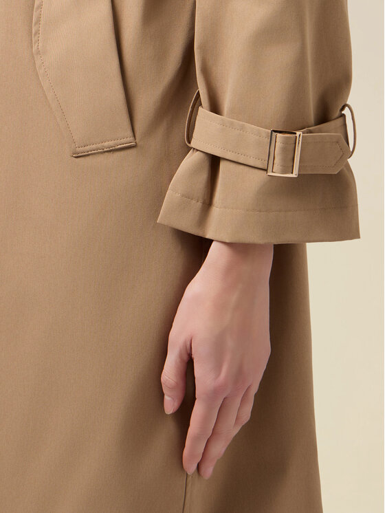Oltre Oltre Cappotto invernale 0000R000492N012 Crema Baggy Fit