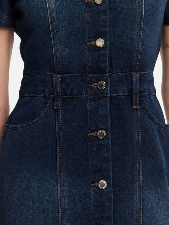 Morgan Morgan Rochie de blugi 241-ROGLA Albastru Regular Fit