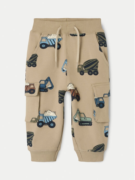 NAME IT NAME IT Jogginghose 13233670 Beige Regular Fit