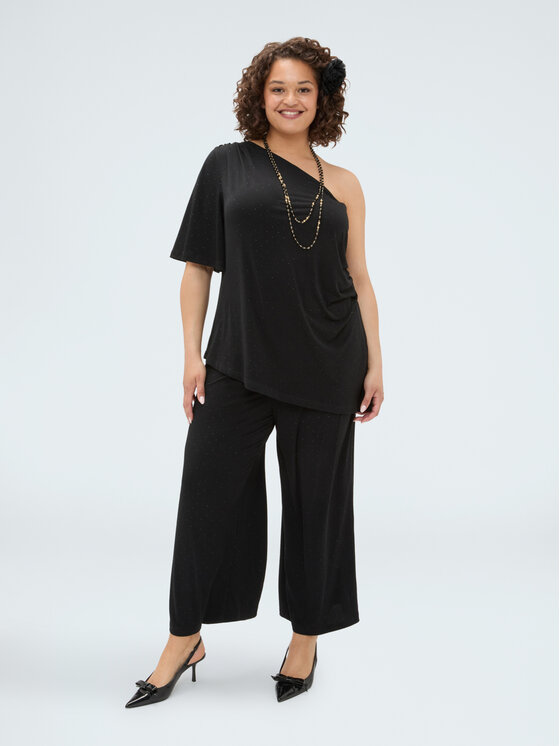 Fiorella Rubino Fiorella Rubino T-shirt G026L009423N033 Nero Regular Fit