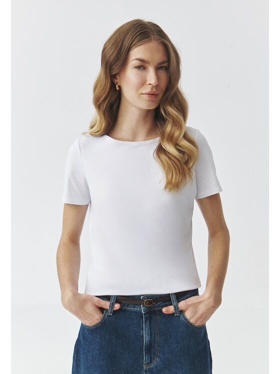 TATUUM TATUUM Halenka MIKAJA Bílá Classic Fit