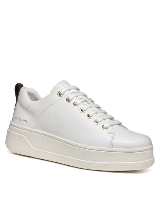 Geox Geox Sneakers D Spherica Ecub-2 D46WVA 00085 C1000 Alb
