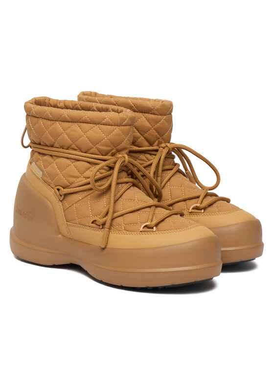 Moon Boot Moon Boot Cizme de zăpadă Mb Mezzaluna Quilted Mid Wp 80D2500020 Maro