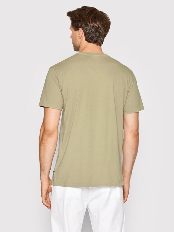 T-shirt M2YI63 K9RM1 Beige Slim Fit