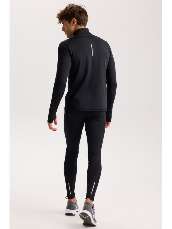 ROUGH RADICAL ROUGH RADICAL Komplet sportowy PRO EXTREME RUN MEN Czarny Slim Fit