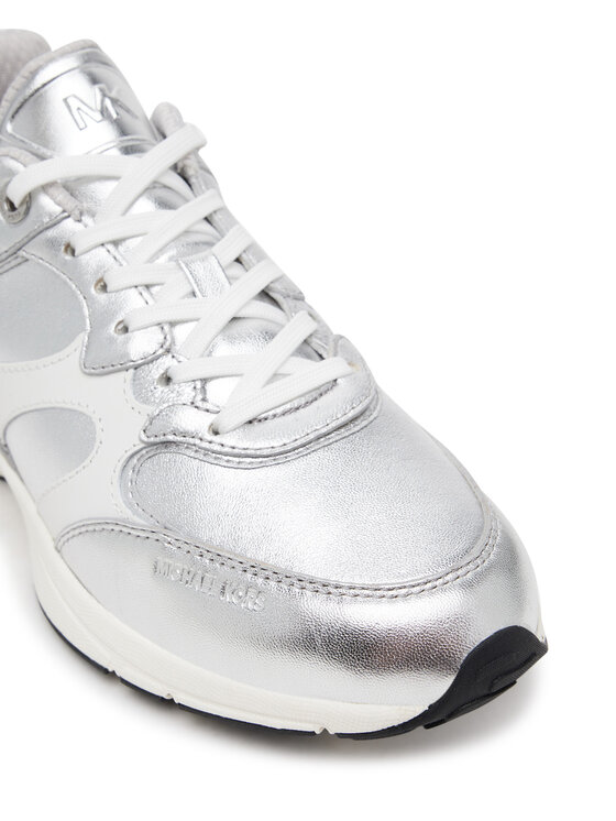 MICHAEL Michael Kors MICHAEL Michael Kors Sneakersy Riley 43S5RLFS1M Srebrny