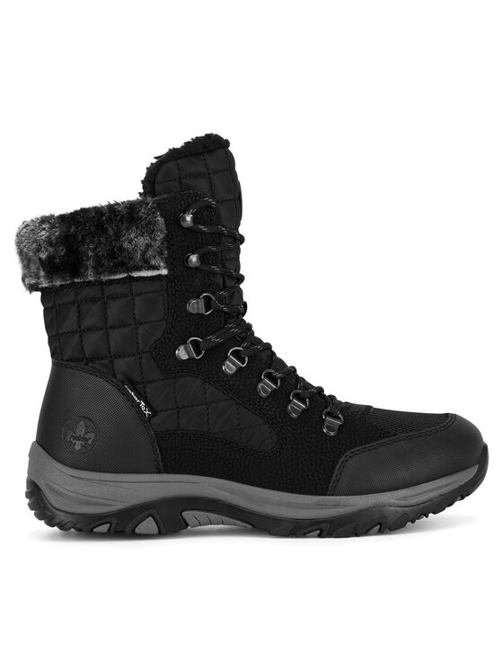Rieker Botki M9644-00 Czarny